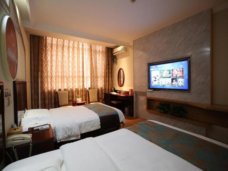 Greentree Inn Jiangsu Wuxi Yangjian Xihu Road Express Hotel Esterno foto